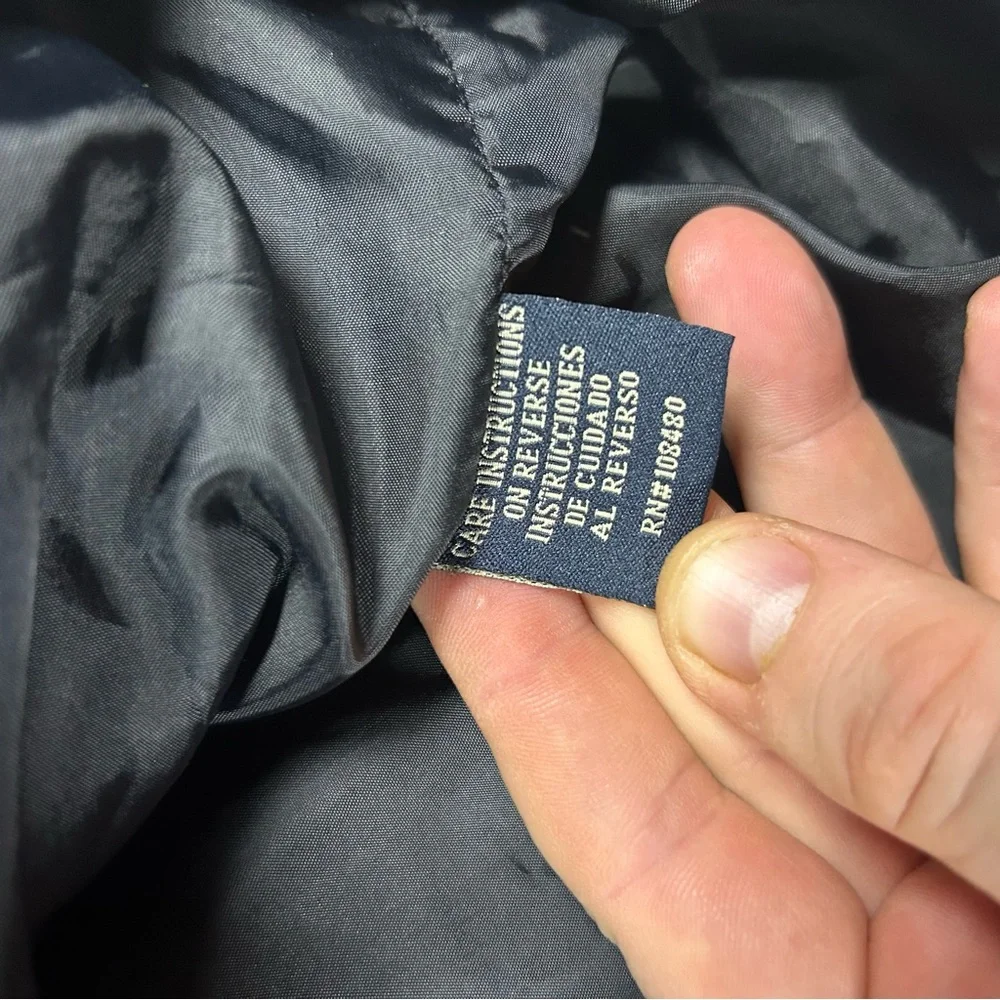 Vintage Levi Strauss Shacket Chamois Lumberjack Camping Shirt Black Mens XXL - Picture 2 of 10